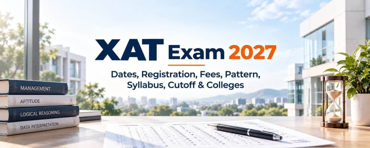 XAT Exam 2027: Dates, Registration, Fees, Pattern, Syllabus, Cutoff & Colleges