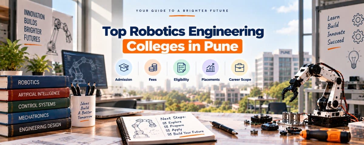 Top Robotics Engineering Colleges in Pune: Admission, Fees, Eligibility, Placements & Career Scope