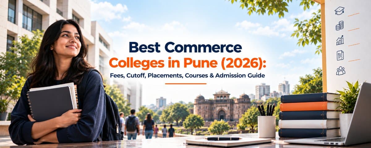 Best Commerce Colleges in Pune (2026): Fees, Cutoff, Placements, Courses & Admission Guide