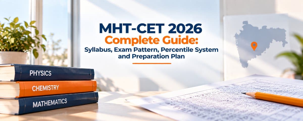 MHT-CET 2026 Complete Guide: Syllabus, Exam Pattern, Percentile System and Preparation Plan
